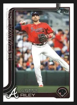 2025 Topps Series One #54 Austin Riley Atlanta Braves - Baseball Card Single