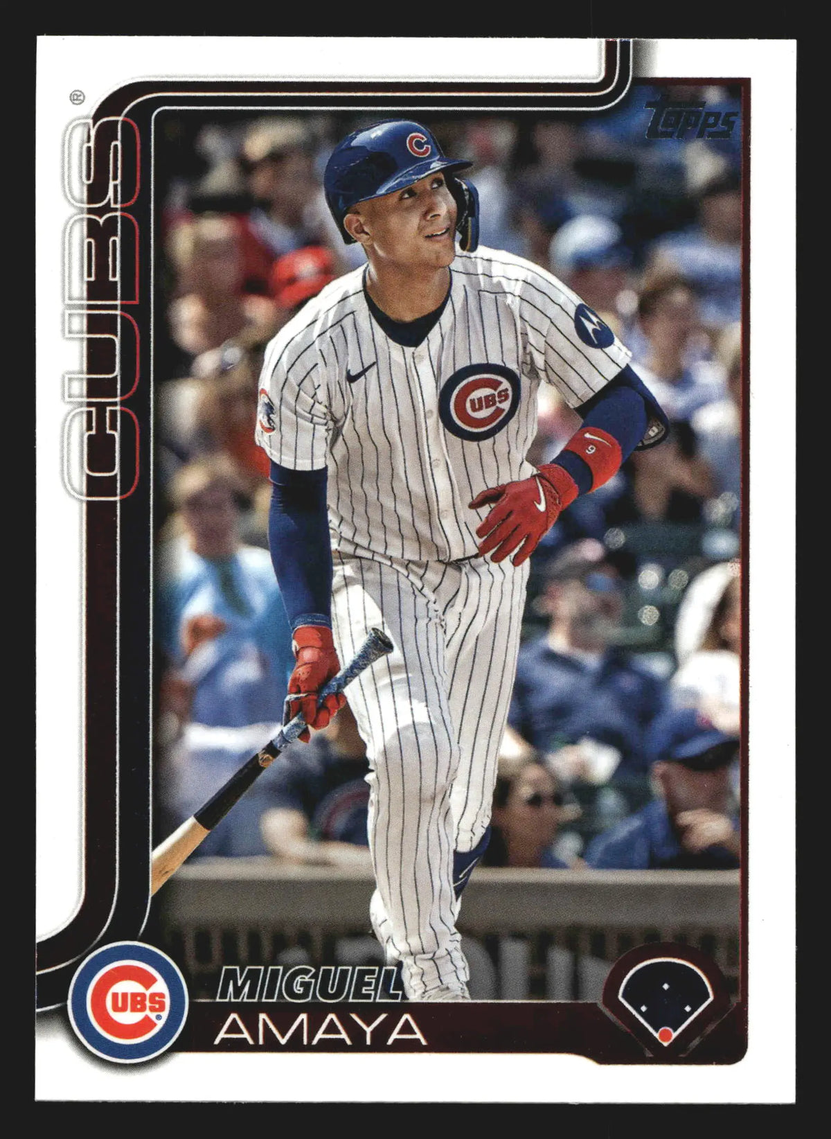 2025 Topps Series Two #406 Miguel Amaya Chicago Cubs - Baseball Card Single