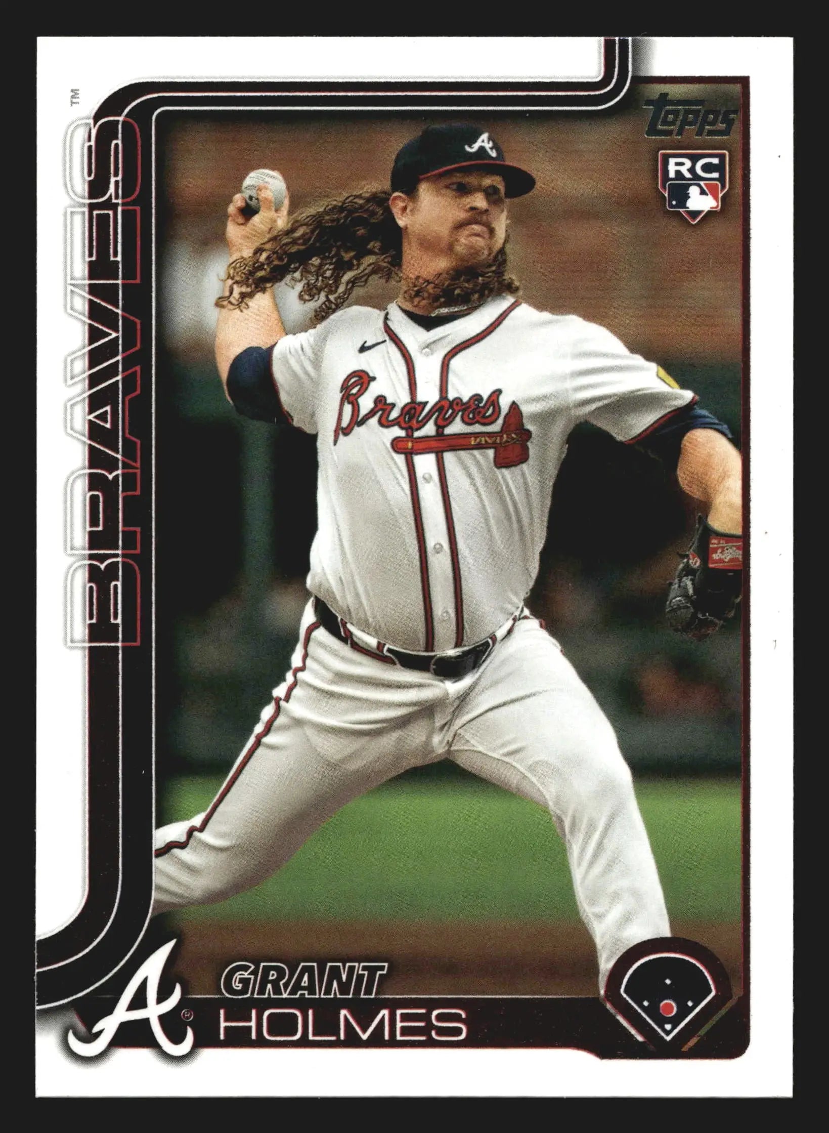 2025 Topps Series Two #414 Grant Holmes Braves RC