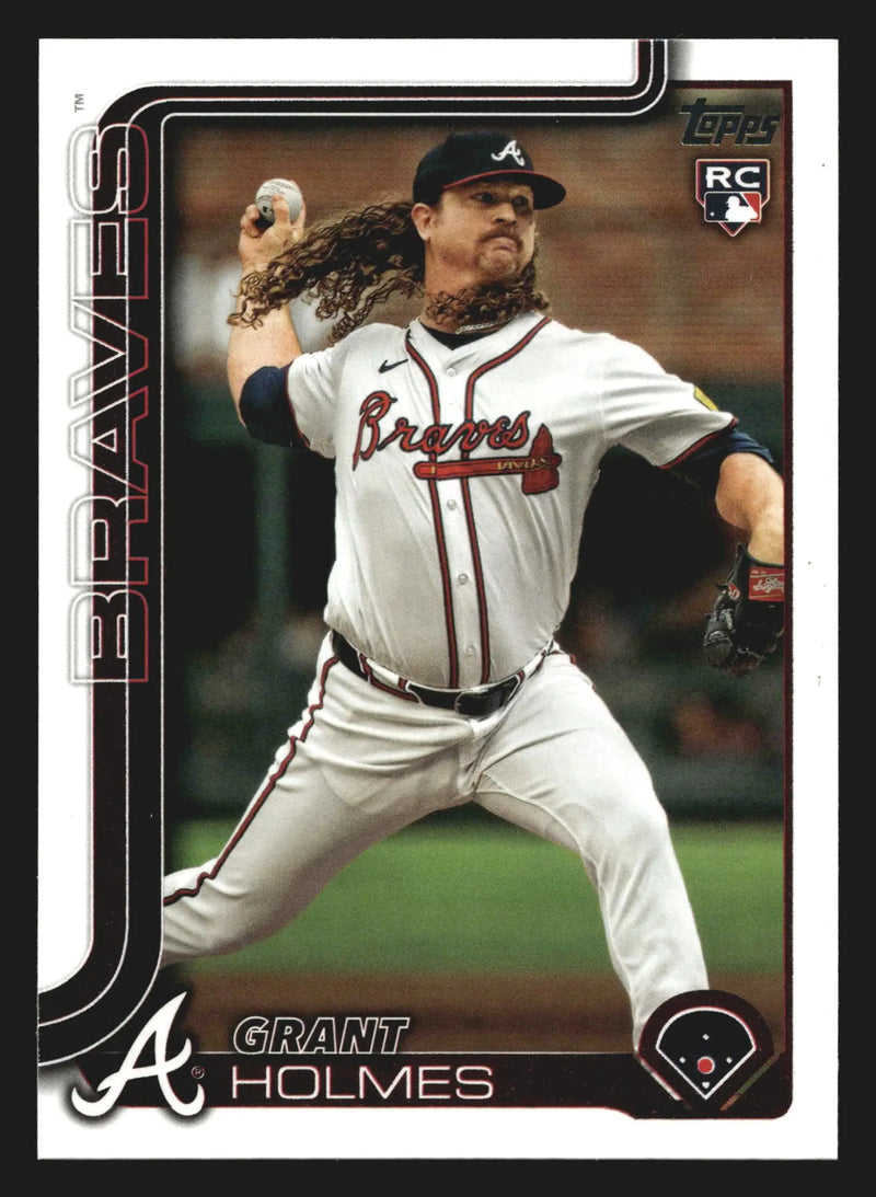 2025 Topps Series Two #414 Grant Holmes Braves RC
