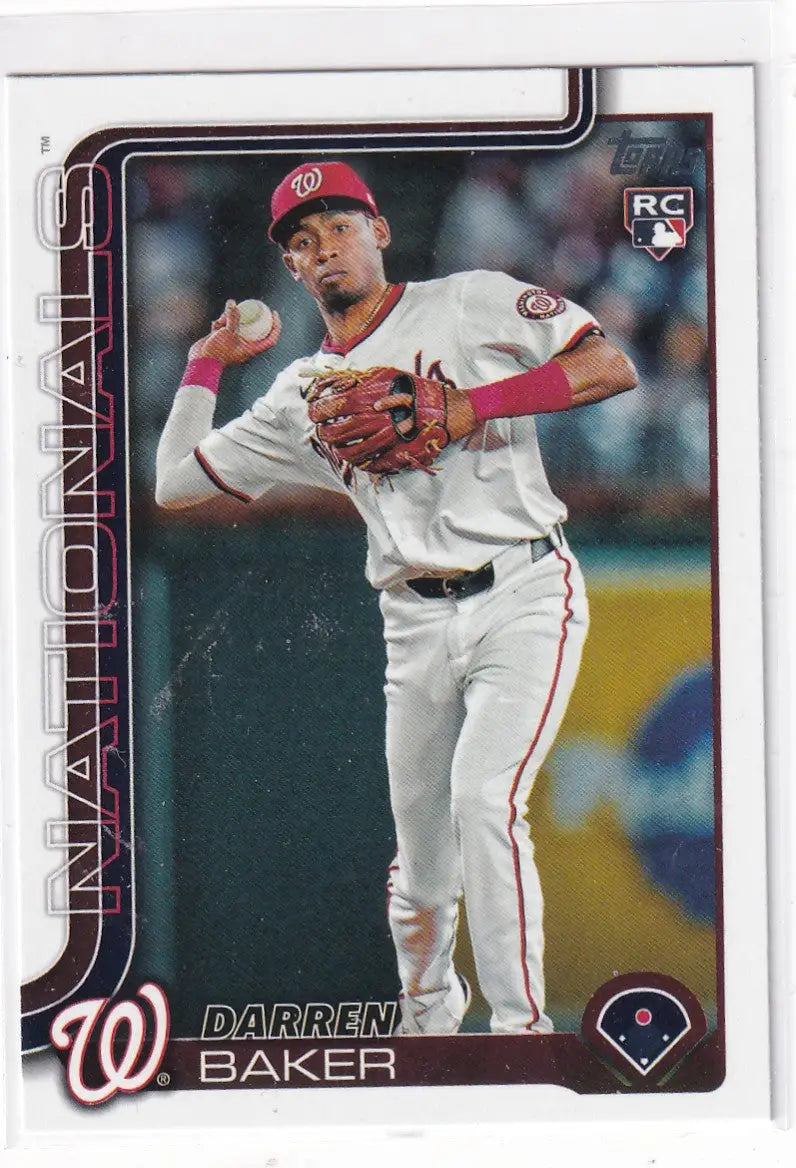 2025 TOPPS SERIES TWO #511 DARREN BAKER- WASHINGTON NATIONALS - Baseball Card Single