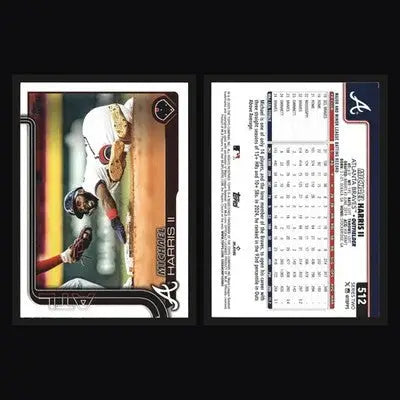 2025 Topps Series Two #512 Michael Harris II Atlanta Braves