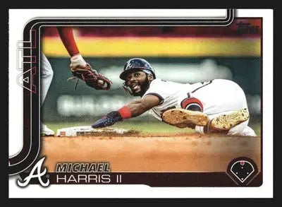 2025 Topps Series Two #512 Michael Harris II Atlanta Braves