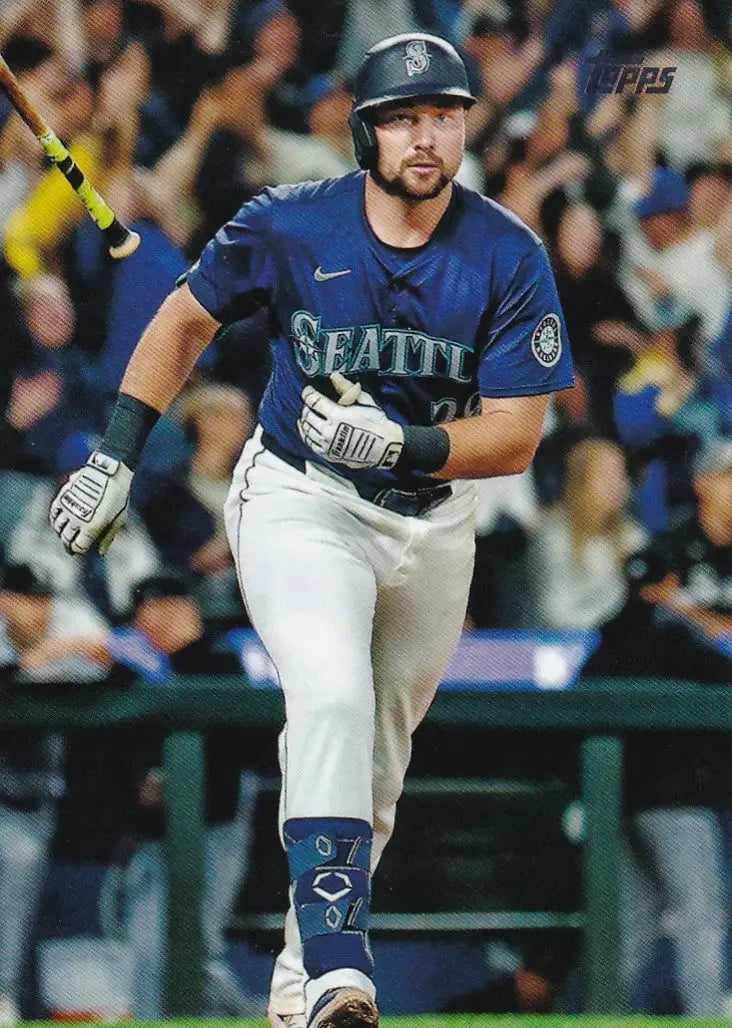 2025 TOPPS SERIES TWO #603 CAL RALEIGH PHOTO VARIATION- SEATTLE MARINERS - Baseball Card Single