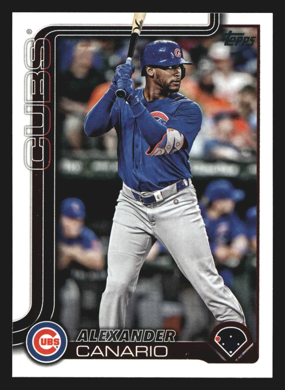 2025 Topps Series Two #655 Alexander Canario Chicago Cubs - Baseball Card Single