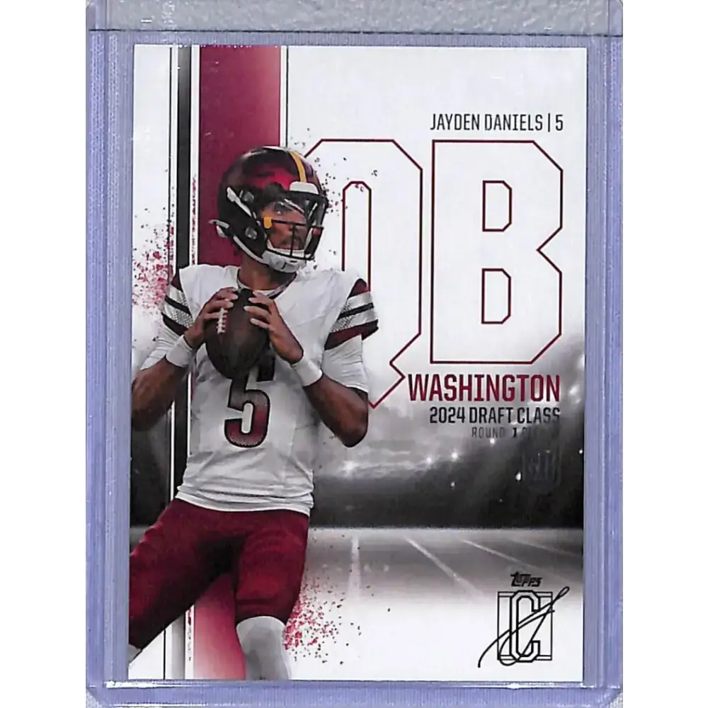 2025 Topps Signature Class #194 Jayden Daniels NM-MT Washington Commanders - Football Card Single