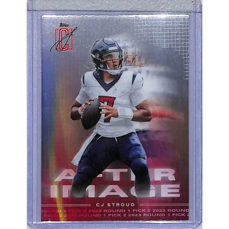 2025 Topps Signature Class After Image #AI-4 CJ Stroud NM-MT Houston Texans - Football Card Single