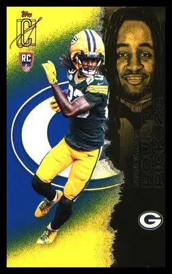 2025 Topps Signature Class Blue & Yellow #144 Savion Williams Rookie Rookie - Football Card Single