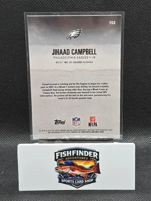 2025 Topps Signature Class Jihad Campbell #153 RC - Eagles - Football Card Single
