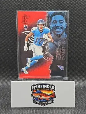 2025 Topps Signature Class Red & Black Chimere Dike #182 Titans - Football Card Single