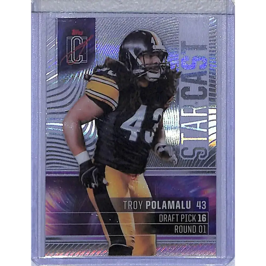 2025 Topps Signature Class Starcast #SC-13 Troy Polamalu NM-MT Pittsburgh Steelers - Football Card Single