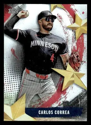 2025 Topps #SMLB-28 Carlos Correa Stars of MLB - Baseball Card Single