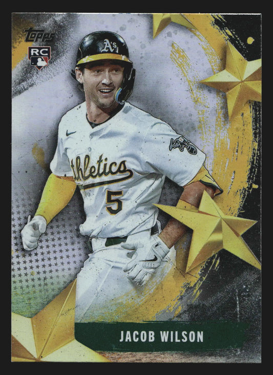 2025 Topps #SMLB-31 Jacob Wilson Athletics RC - Baseball Card Single