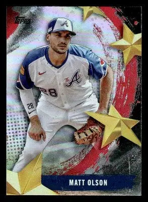2025 Topps #SMLB-32 Matt Olson Stars of MLB - Baseball Card Single
