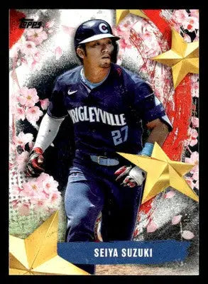 2025 Topps #SOJ-4 Seiya Suzuki Stars of Japan - Baseball Card Single