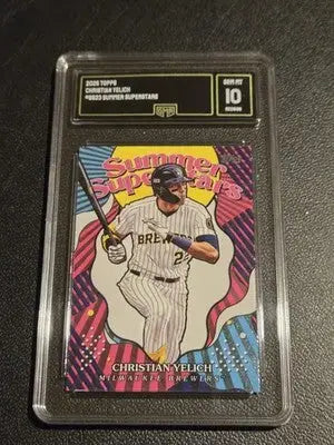 2025 Topps #SS-23 Christian Yelich Summer Superstars GMA 10 - Baseball Card Single