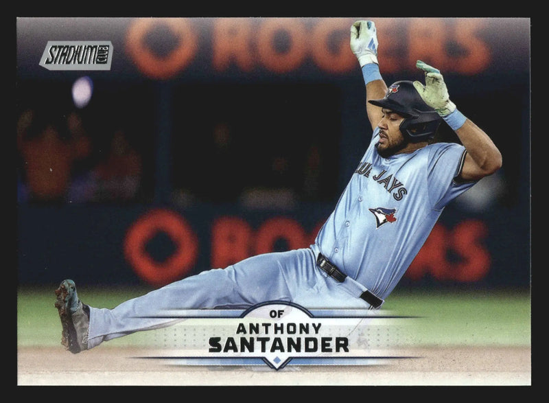 2025 Topps Stadium Club #143 Anthony Santander Toronto Blue Jays