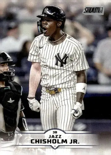 2025 Topps Stadium Club #164 Jazz Chisholm Jr. NM Near Mint Yankees ID:82676 - Baseball Card Single