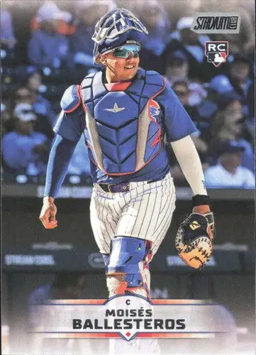2025 Topps Stadium Club #17 Moises Ballesteros NM Near Mint RC Rookie C ID:82646 - Baseball Card Single