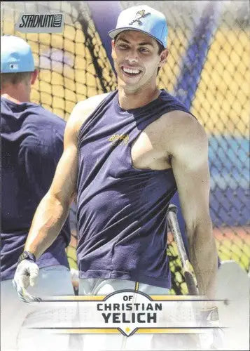 2025 Topps Stadium Club #171 Christian Yelich NM Near Mint Brewers ID:82678 - Baseball Card Single
