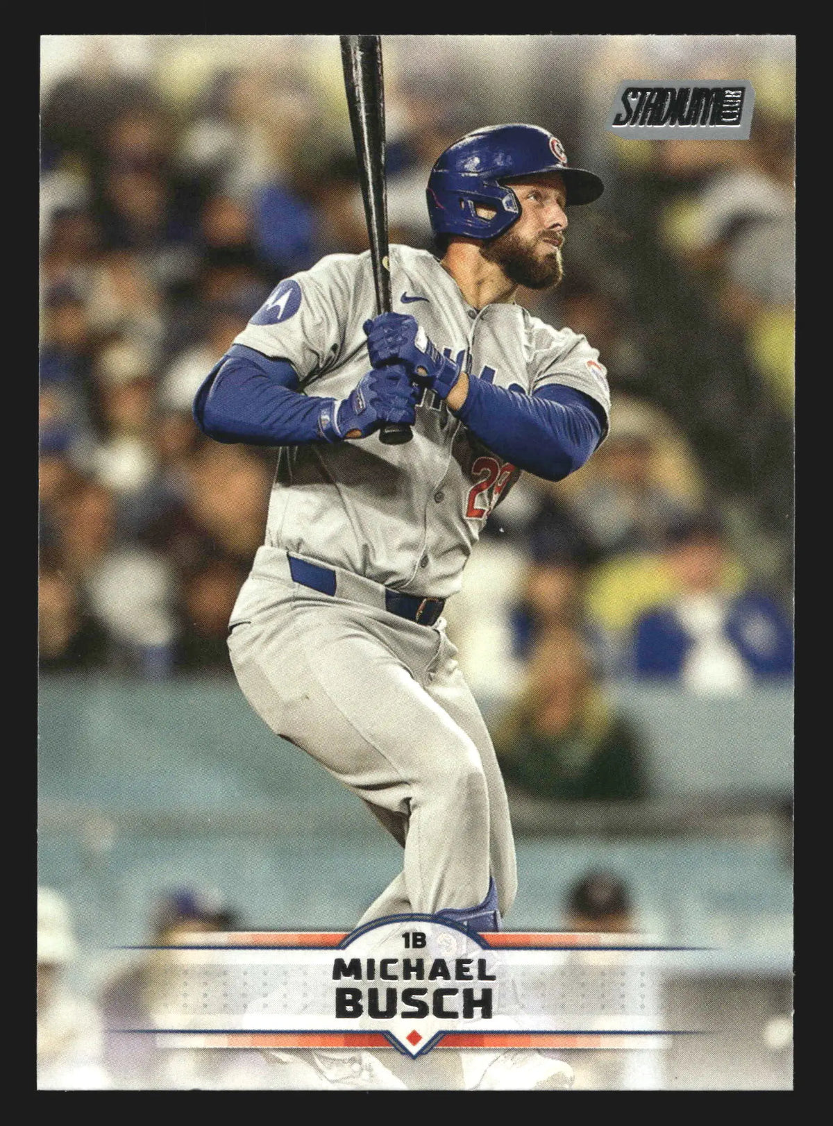 2025 Topps Stadium Club #3 Michael Busch Chicago Cubs - Baseball Card Single