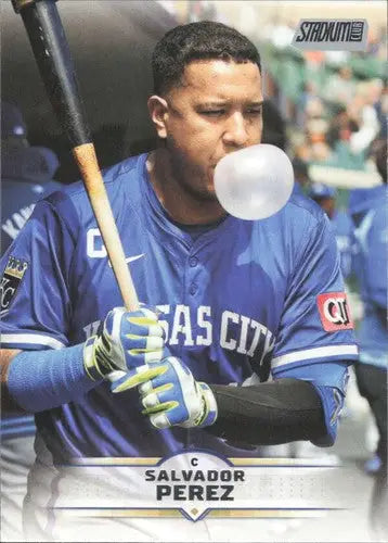 2025 Topps Stadium Club #30 Salvador Perez NM Near Mint Royals ID:82649 - Baseball Card Single