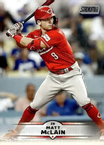 2025 Topps Stadium Club #39 Matt McLain NM Near Mint Reds ID:82653 - Baseball Card Single