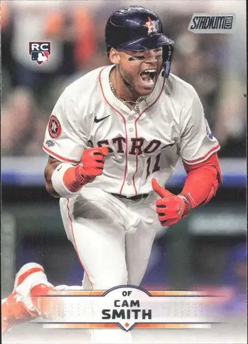 2025 Topps Stadium Club #60 Cam Smith EX/NM RC Rookie Astros ID:82658 - Baseball Card Single