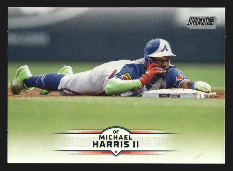 2025 Topps Stadium Club #81 Michael Harris II Atlanta Braves