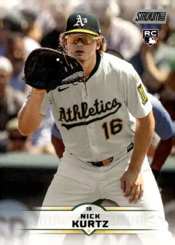 2025 Topps Stadium Club #9 Nick Kurtz NM Near Mint RC Rookie ID:82643 - Baseball Card Single