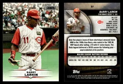 2025 Topps Stadium Club BARRY LARKIN #27 Cincinnati Reds HOF