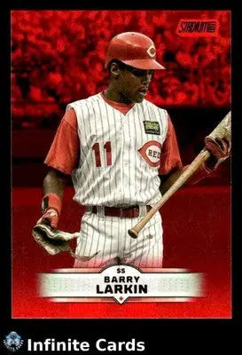 2025 Topps Stadium Club BARRY LARKIN #27 Red Foil HOF [Base] Cincinnati Reds HOF