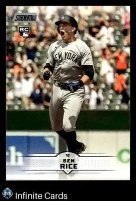 2025 Topps Stadium Club BEN RICE #196 RC [Base] New York Yankees RC