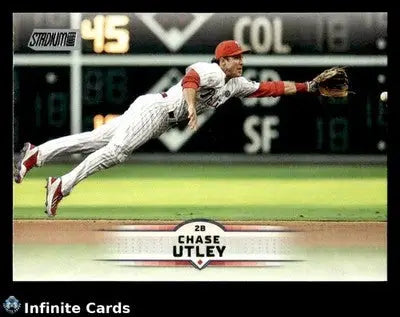 2025 Topps Stadium Club CHASE UTLEY #173 [Base] Philadelphia Phillies
