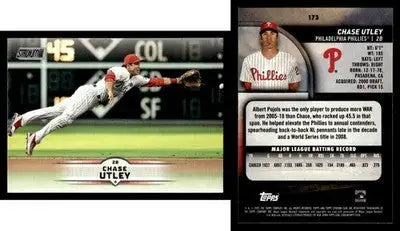 2025 Topps Stadium Club CHASE UTLEY #173 [Base] Philadelphia Phillies