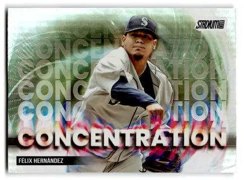 2025 Topps Stadium Club Concentration #C-20 Felix Hernandez NM-MT Marin ID:81928 - Baseball Card Single