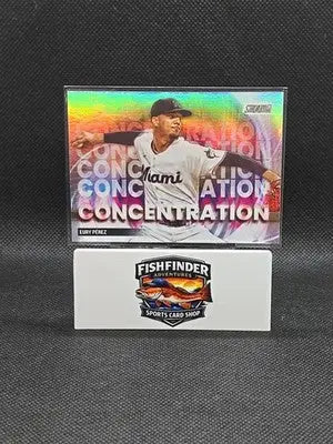 2025 Topps Stadium Club - Concentration Eury Perez #C-25 - Baseball Card Single