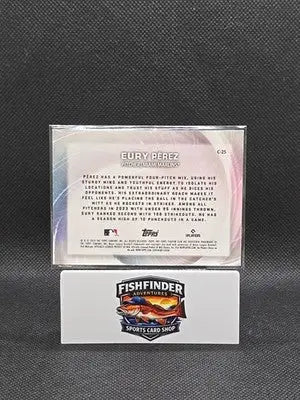 2025 Topps Stadium Club - Concentration Eury Perez #C-25 - Baseball Card Single