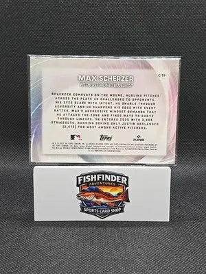 2025 Topps Stadium Club - Concentration Max Scherzer #C-19 - Baseball Card Single