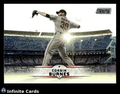 2025 Topps Stadium Club CORBIN BURNES #100 [Base] Arizona Diamondbacks