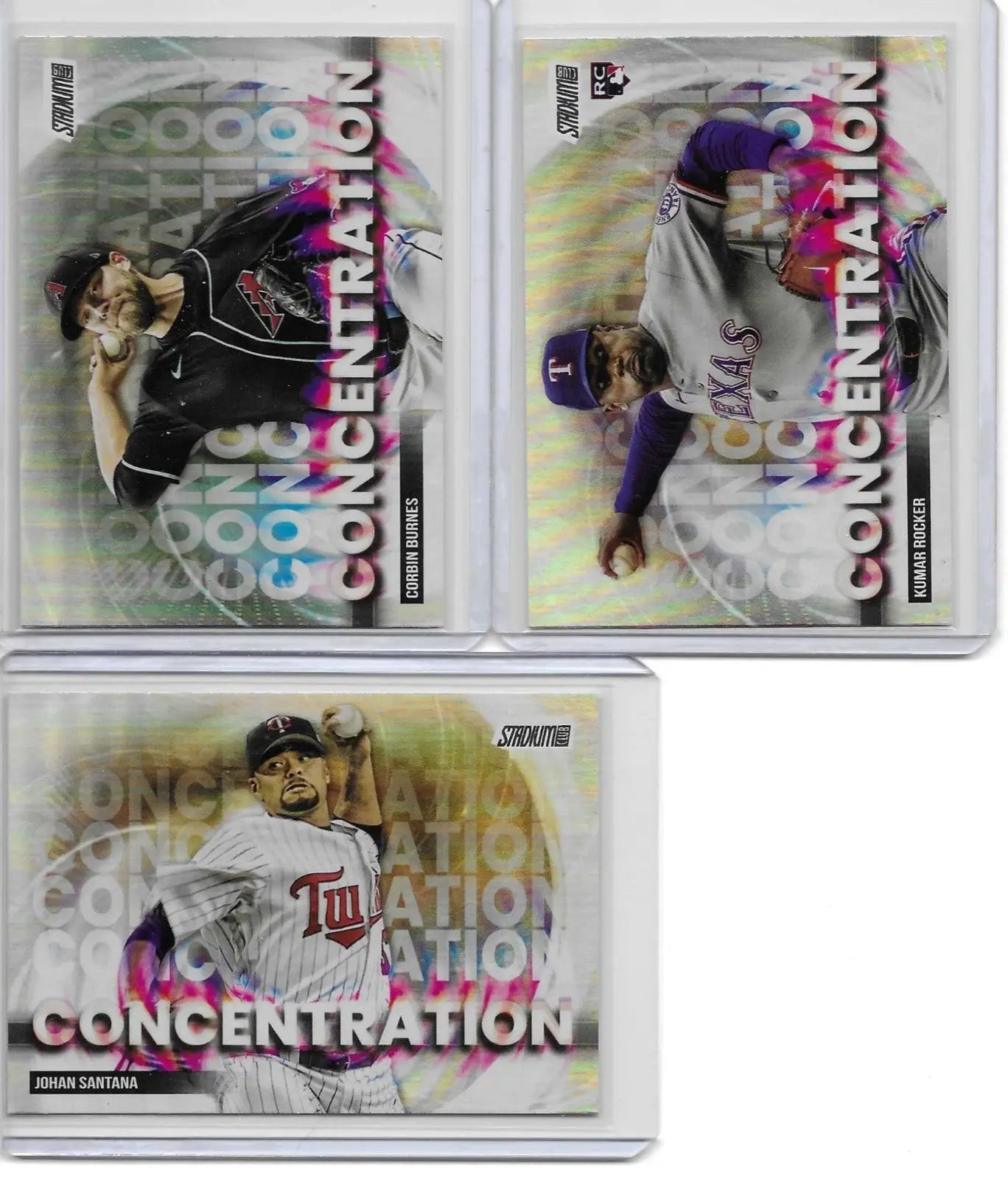 2025 Topps Stadium Club Corbin Burnes Concentration #C-17 Diamondbacks. (c-60) - Baseball Card Single