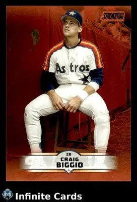 2025 Topps Stadium Club CRAIG BIGGIO Bronze Foil #89 Houston Astros HOF
