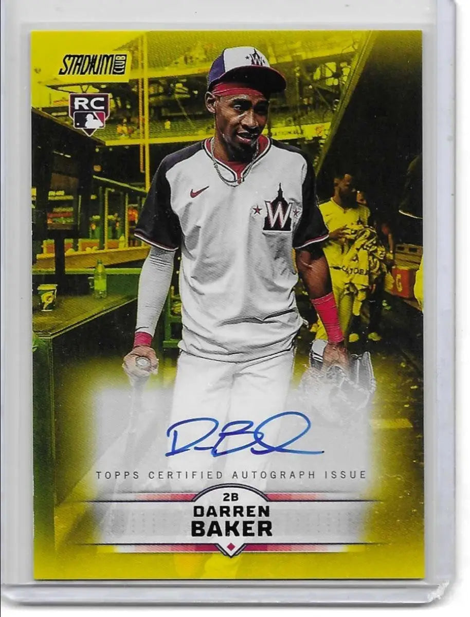 2025 Topps Stadium Club Darren Baker Autograph #SCBA-DB c-50 - Baseball Card Single