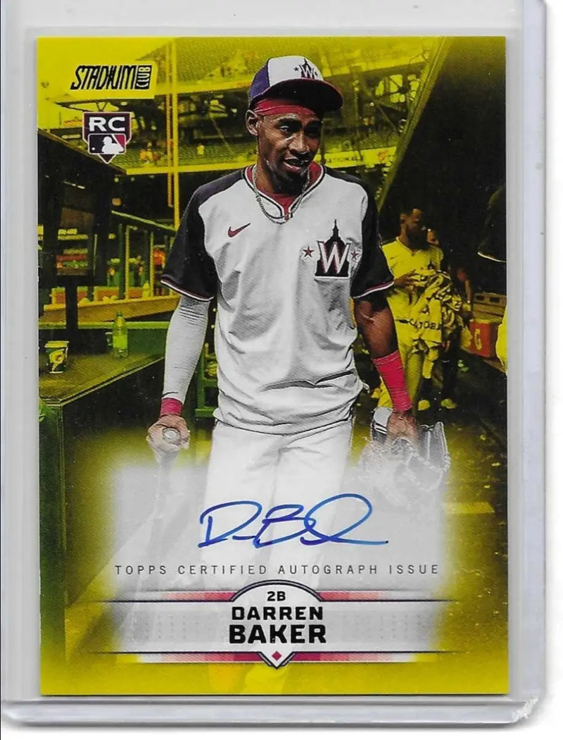 2025 Topps Stadium Club Darren Baker Autograph #SCBA-DB c-50 - Baseball Card Single