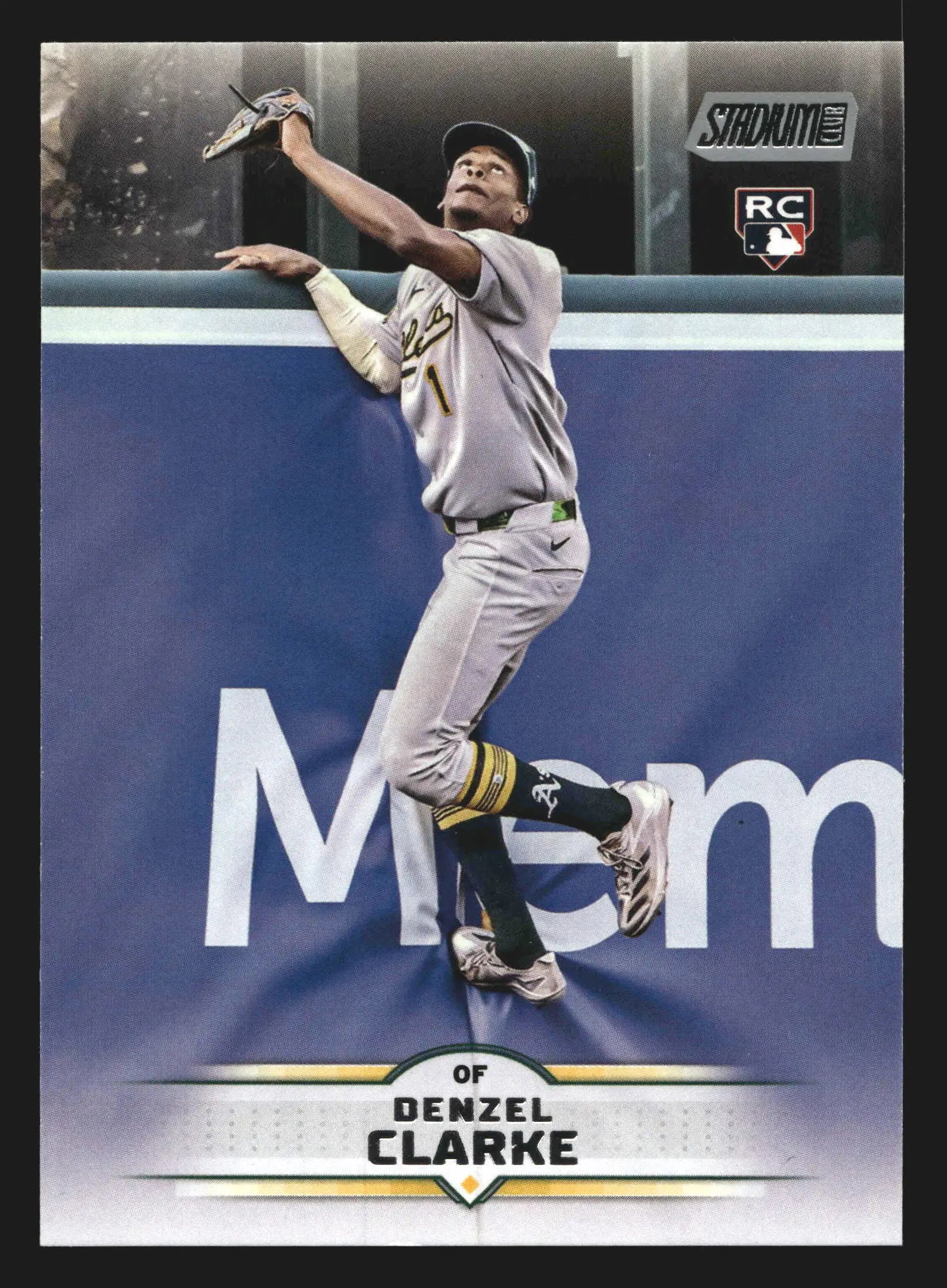 2025 Topps Stadium Club Denzel Clarke #31 RC Athletics - Baseball Card Single