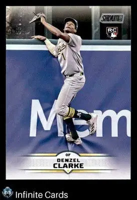 2025 Topps Stadium Club DENZEL CLARKE #31 RC [Base] Oakland Athletics RC