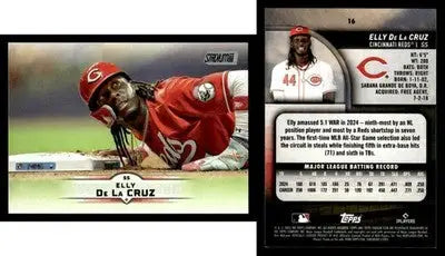 2025 Topps Stadium Club ELLY DE LA CRUZ #16 [Base] Cincinnati Reds - Baseball Card Single