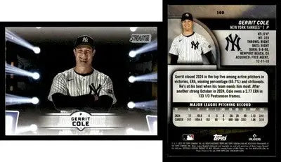 2025 Topps Stadium Club GERRIT COLE #140 [Base] New York Yankees