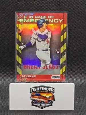2025 Topps Stadium Club - In Case of Emergency Hyeseong Kim #ICE-18 (RC) - Baseball Card Single