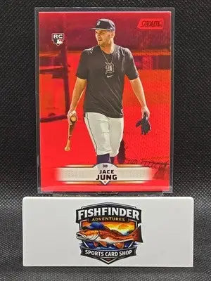 2025 Topps Stadium Club - Jace Jung #47 Red Foil (RC) - Baseball Card Single